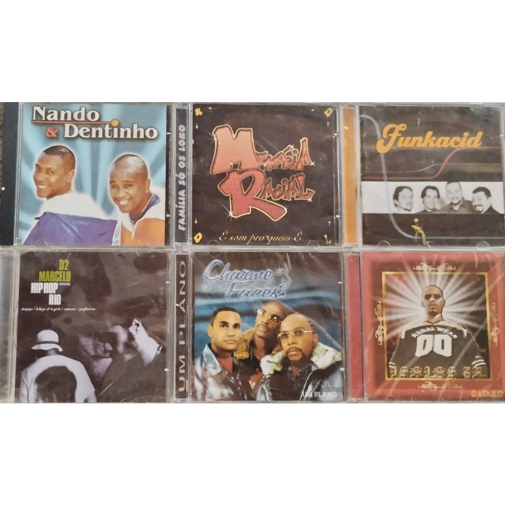Cds Rap Nacional Diversos Grupos E Cantores E Góspel | Shopee Brasil