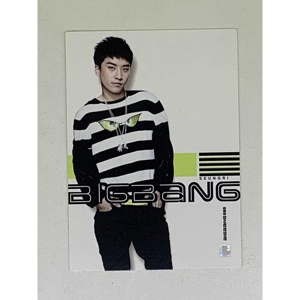 bigbang photocard card postcard original usado kpop | Shopee Brasil