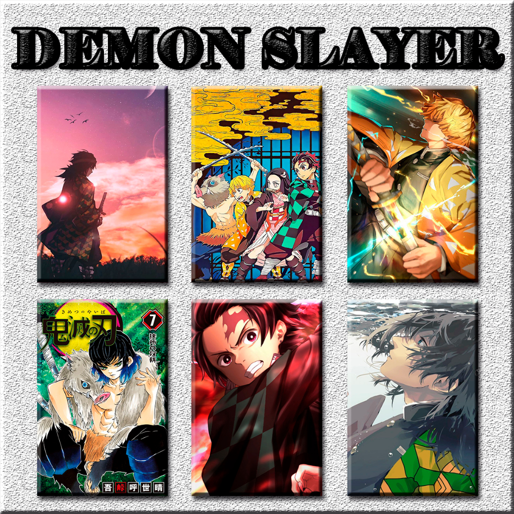 Demon Slayer – Pôster do filme anime japonês, pôster de mangá, pôster de  desenho animado (30,48