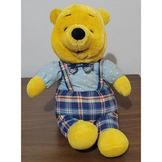 Boneco em Pelucia Musical Ursinho Pooh Disney anos 90