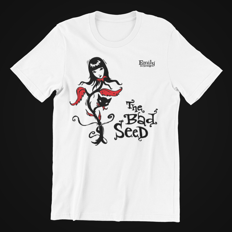 Camiseta unissex Emily strange | Shopee Brasil