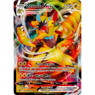 Carta Pokemon Zeraora VMax Português Card Original Copag