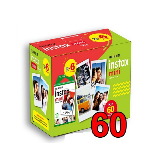 Filme Instax Mini 12 - Compativel com as cameras instax mini 12 e todas as cameras instax mini e impressoras instax