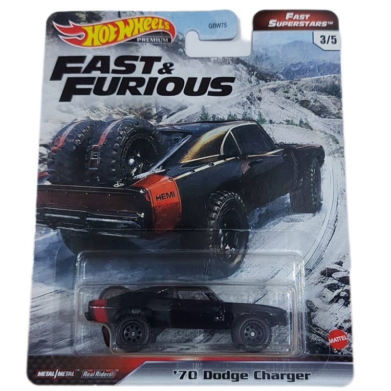 Hot Wheels Velozes E Furiosos 70 Dodge Charger Mattel