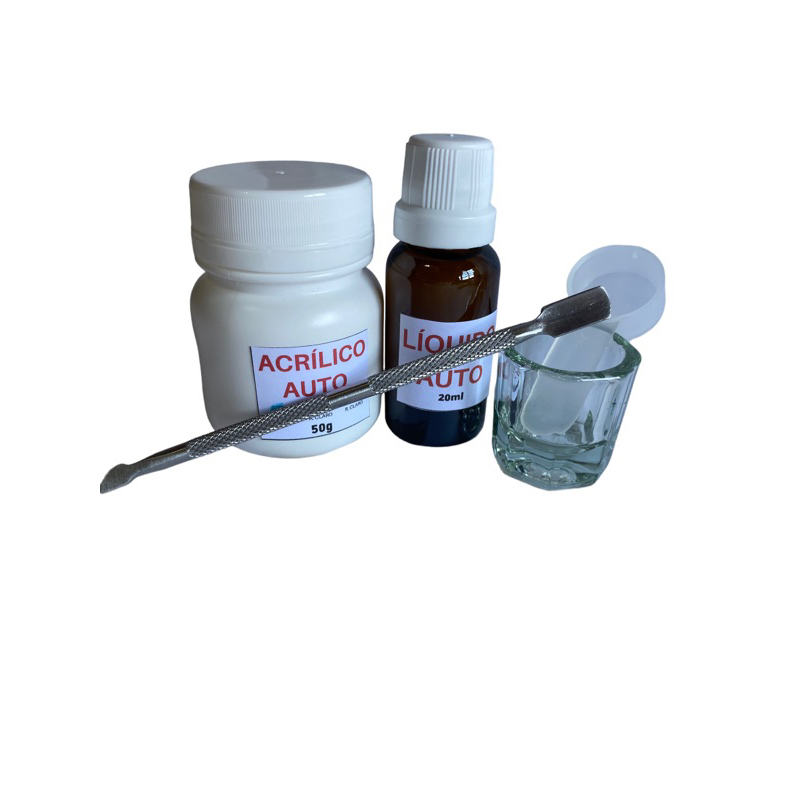 kit Cola Resistente Consertos em Geral Fácil Preparo 50gr + 20 ml ...