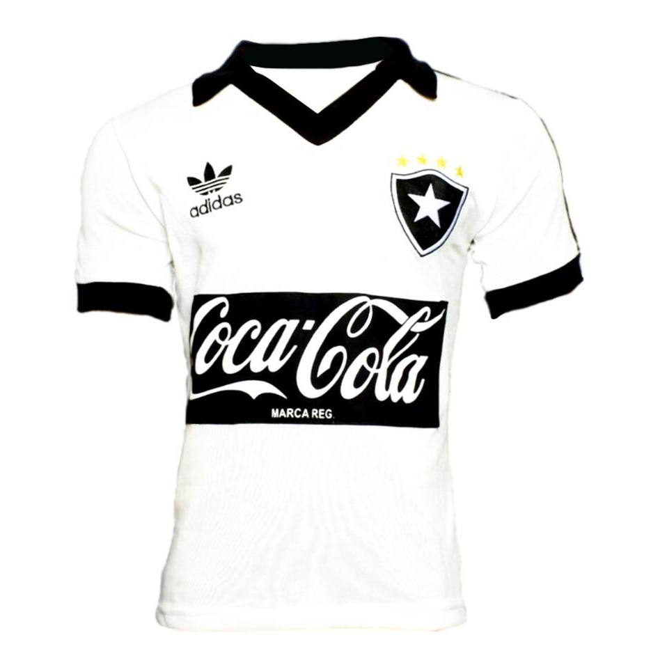 CAMISA BOTAFOGO RETRÔ 1988 BRANCA