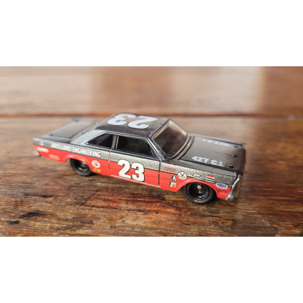 Hot Wheels - '65 Ford Galaxie Prata - Vintage Racing 2011 (Fora da