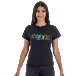 kit t-shirts Texas country feminina