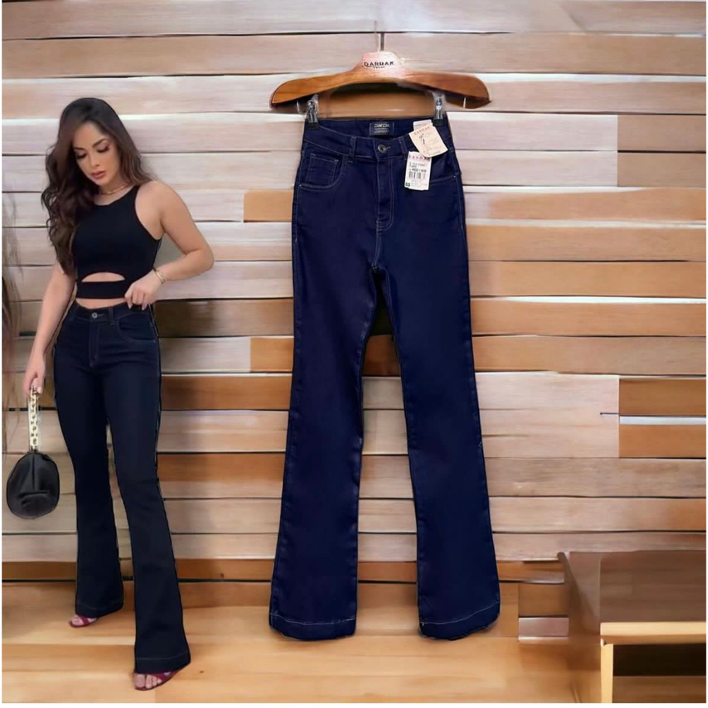 Calça Jeans Feminina Flare Dardak - Venda de roupas e acessórios