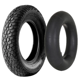 Kit Pneu 2 Lonas E Câmera De Ar Lotus Para Carrinho De Mão Carriola