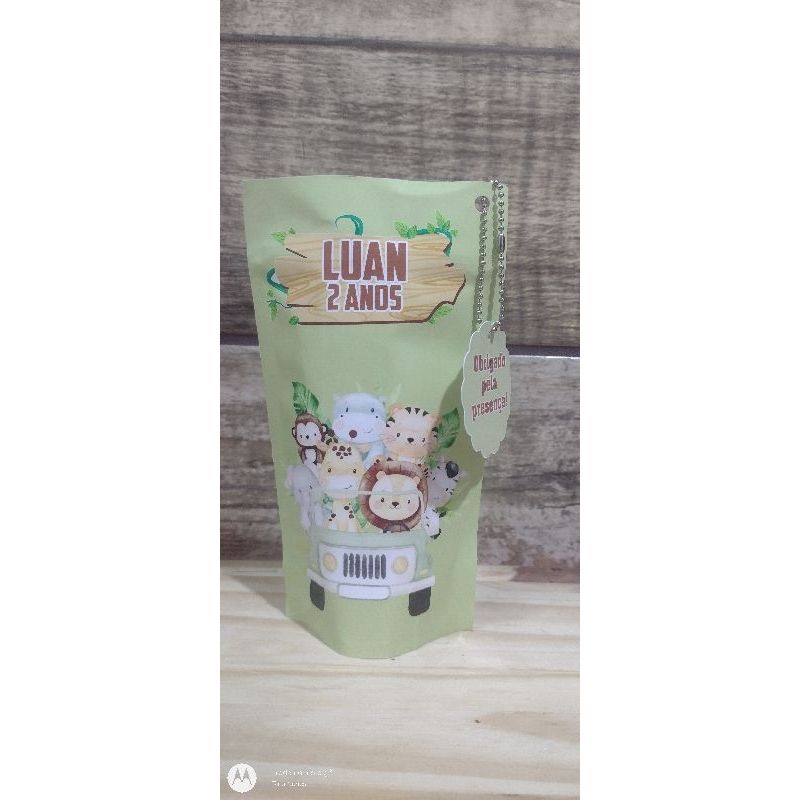 saco Zip Lock transparente Safari Baby - 10 unidades.