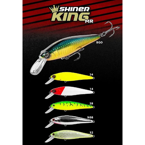 Isca Artificial Marine Shiner King 100 MR 10cm 17 Gramas Meia Água ...