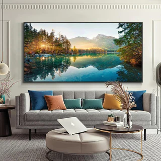 Quadro Decorativo Natureza Paisagem Moderno Sala Quarto Grande