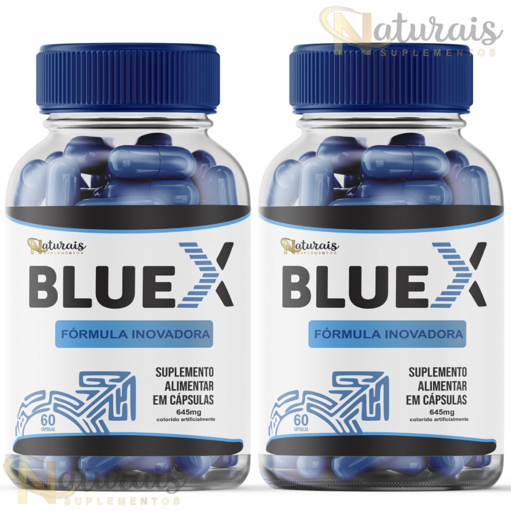 Kit 2 Bluex 120 Cápsulas Original - Potencia Masculina | Shopee Brasil