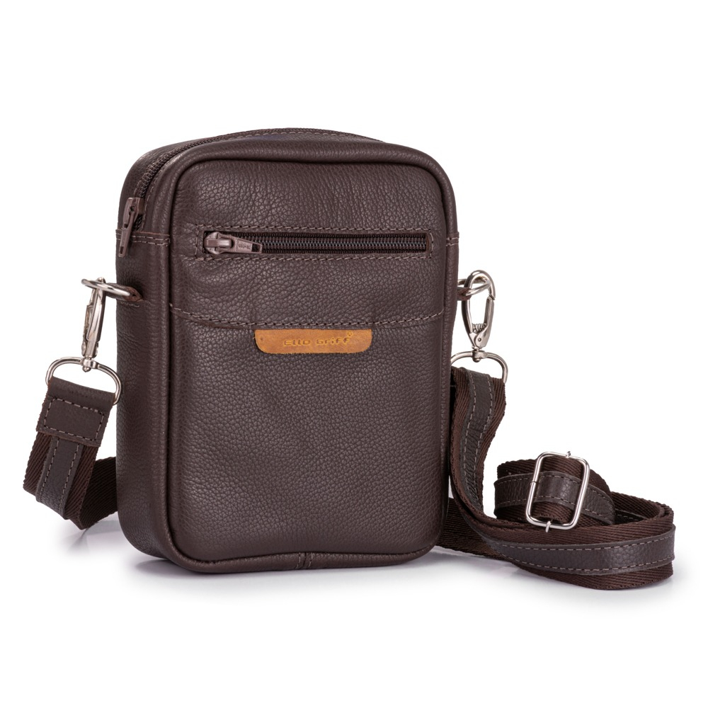 Shoulder Bag Nécessaire Pochete de Ombro Bolsa Masculina Transversal  Premium - Escorrega o Preço