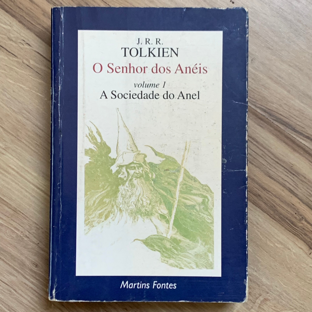 LIVRO O SENHOR DOS ANÉIS - A SOCIEDADE DO ANEL - JRR TOLKIEN | Shopee ...