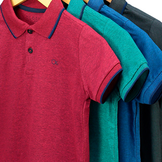 Camiseta Polo com Detalhe Patô Ogochi - RC Men