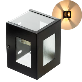 Arandela de Parede 5 vidros Externa Moderna Bivolt