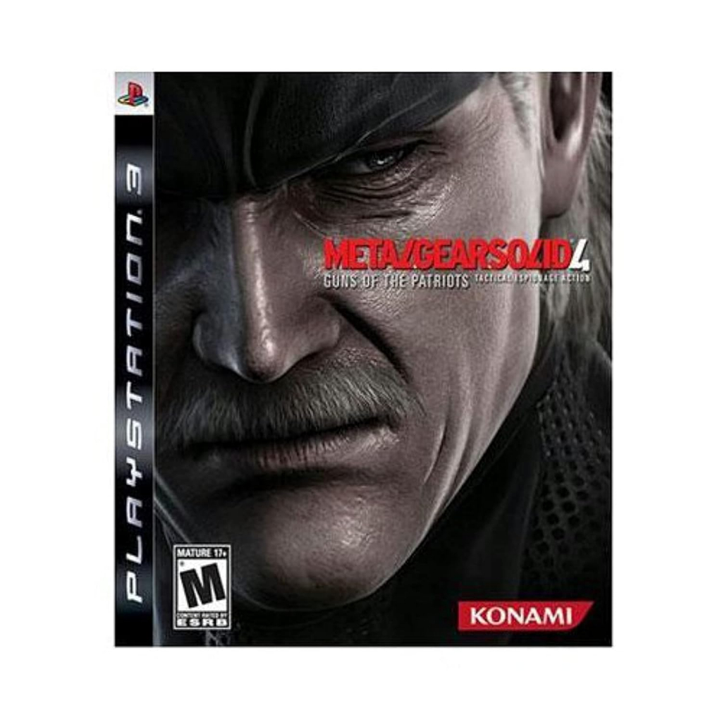 METAL GEAR SOLID 4- PS3 MIDIA FÍSICA ORIGINAL