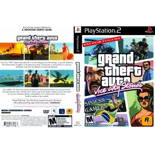 JOGO - CyberPunk Legacy Gta Vice City - Game em Dvd para Ps2