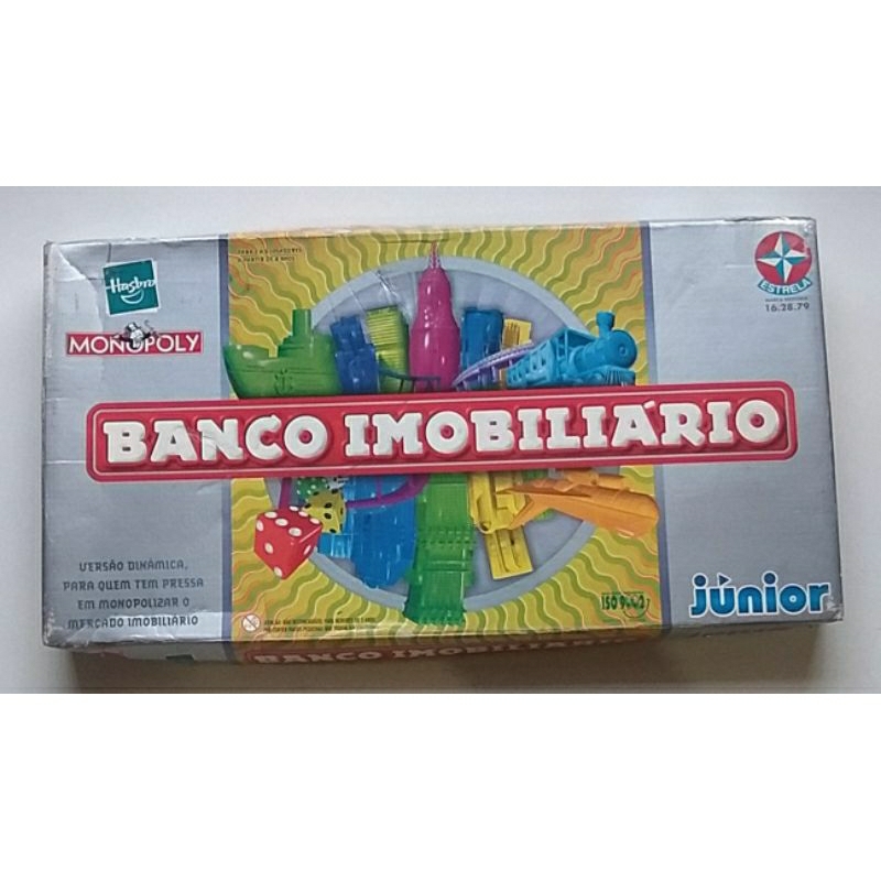 Jogo Banco Imobiliário Júnior da Estrela Patrulha Presentes