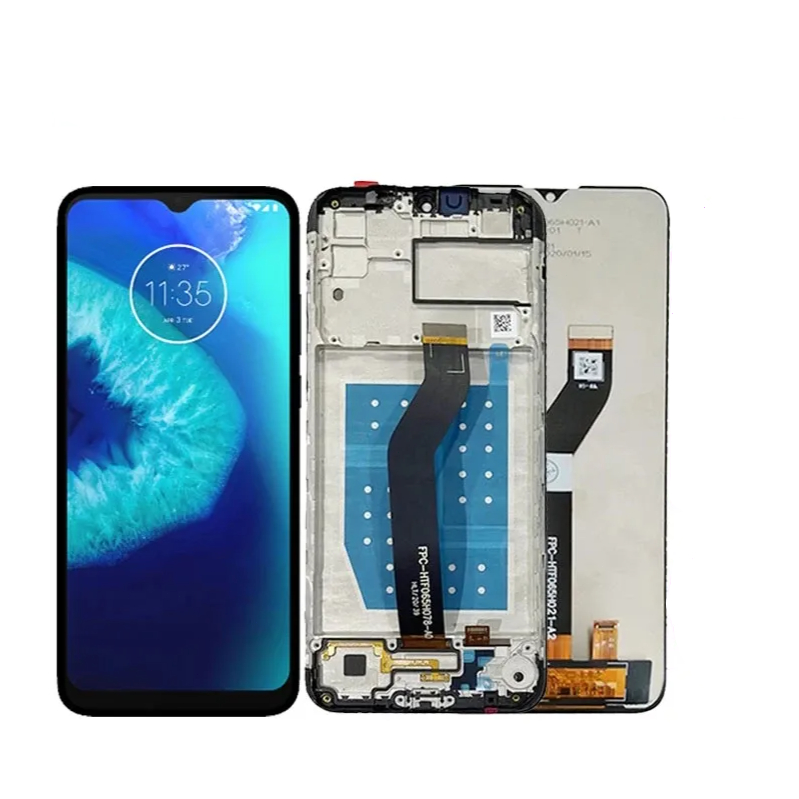 6.5" Original Tela G8 Power Lite Compativel XT2055-2 Frontal Display Lcd Com Aro Substituição 100% Teste