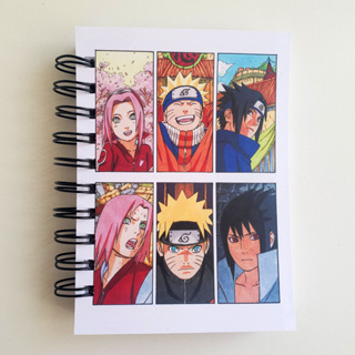 Sketchbook/caderno Para Desenhar Naruto Shippuden Animie