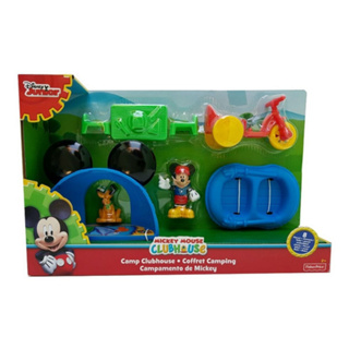 conjunto mickey mouse acampamento - mattel