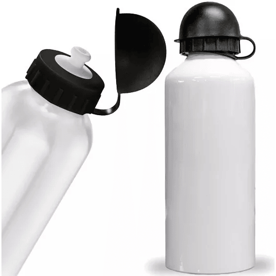4 Squeeze /garrafa Alumínio Sublimática 500ml Branca