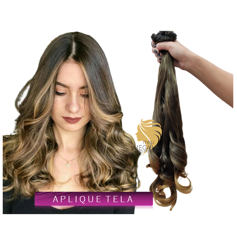 Cabelo Cacheado Bio Orgânico Fogosa 300gr Cor Sp1/27 Castanho Com Mel