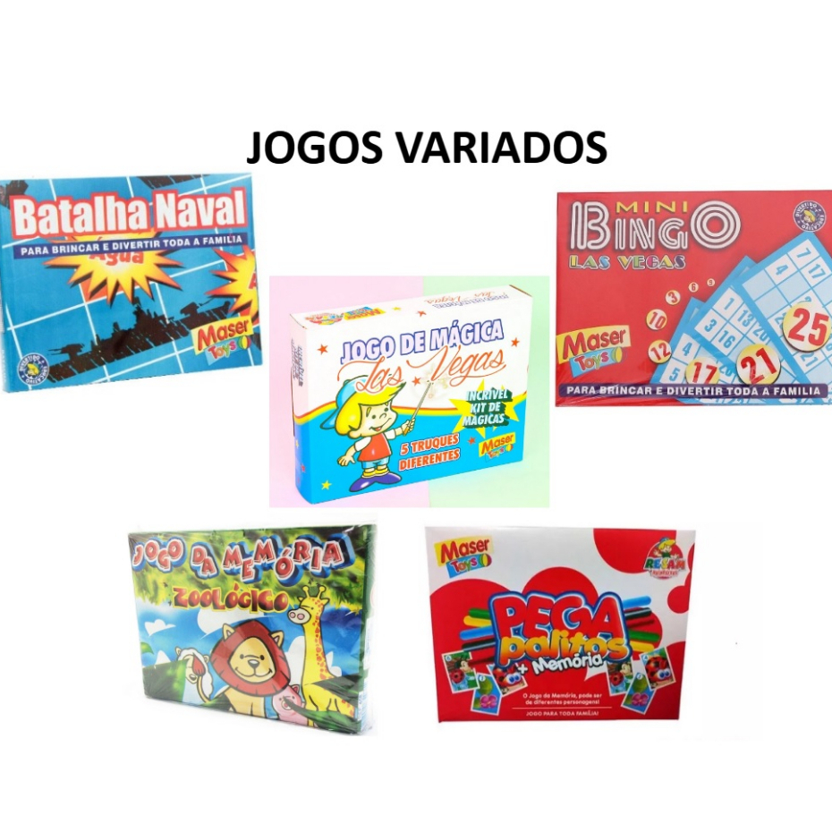 Lembrancinha Infantil - Mini Jogo de Bingo Las Vegas - Festas da 25