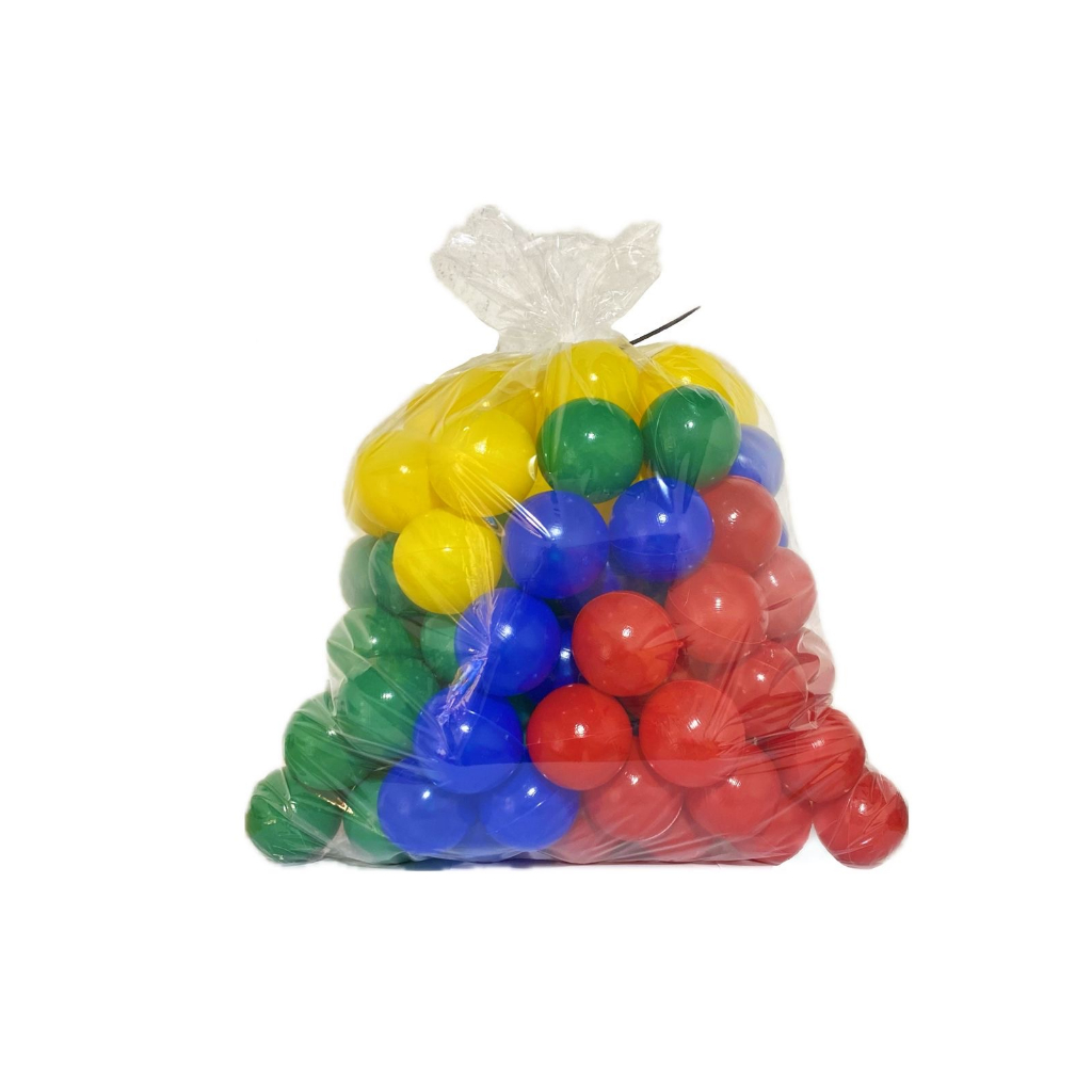 Saco De Bolinhas Coloridas P/ Piscina C/ 100 Unidades Melhor | Shopee ...