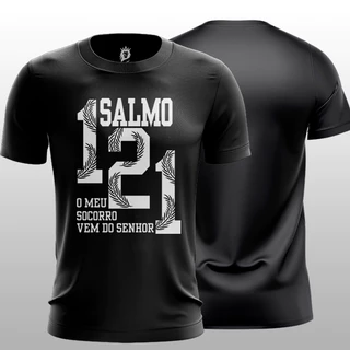 CAMISA MASCULINA BLUSA SALMO 121