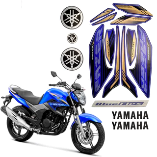 Kit Adesivos Yamaha Fazer 250 Blueflex 2016