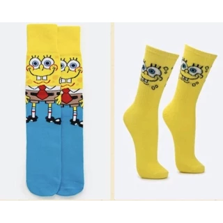 Meias Divertidas BOB ESPONJA em Algodão