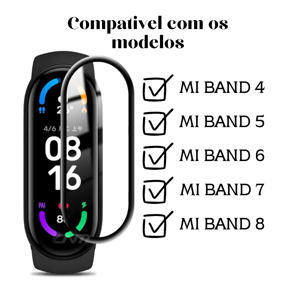 Relógio Xiaomi Mi Band 8 Original Lacrada + Película