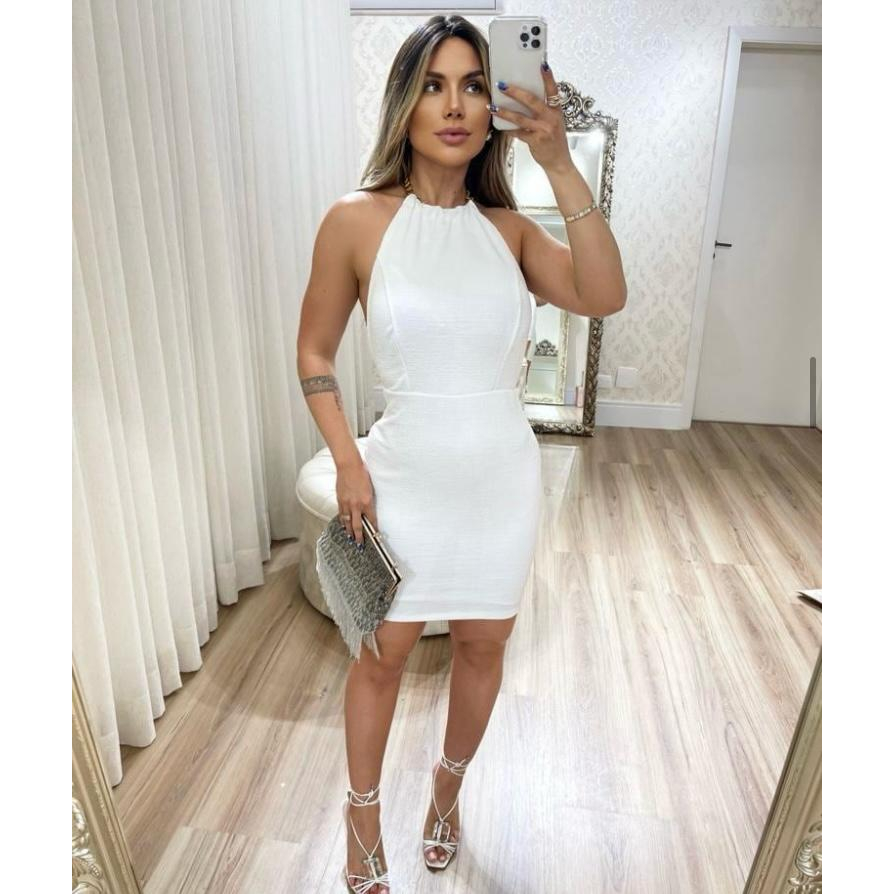 Vestido de festa justo tubinho diversos modelos ano novo virada de ano ...