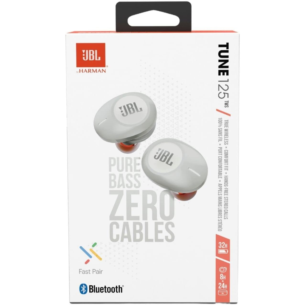 JBL Tune 125TWS PURE BASS ZERO CABLES | Shopee Brasil