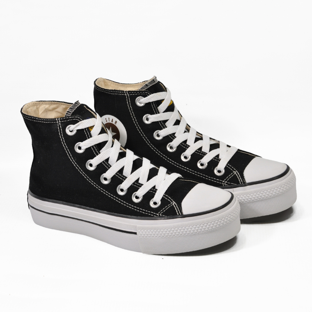 Tênis Chuck Taylor All Star com Sola Alta Onça, R$339,90