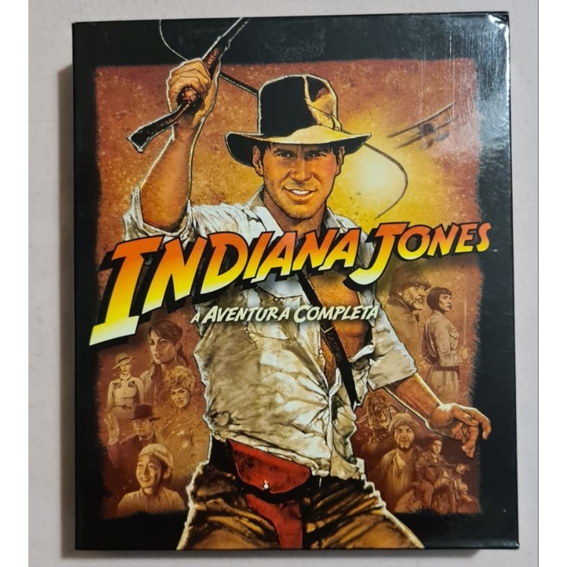 Coleção 4 Dvds Indiana Jones - Dublado E Leg.