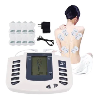 Aparelho Tens Choque Fisioterapia Eletrochoque Eletrodos-envio imediato em Oferta na Shopee