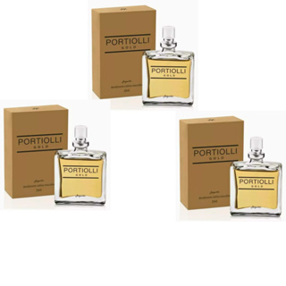 Deo Colônia Portiolli Gold 25ml (3 unidades) - Jequiti