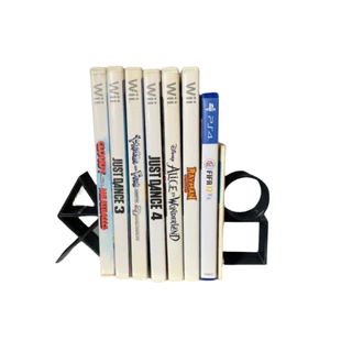 Suporte Aparador De Jogos Compatível Com Ps3, Ps4 E Ps5 E Livros 1 Unidade