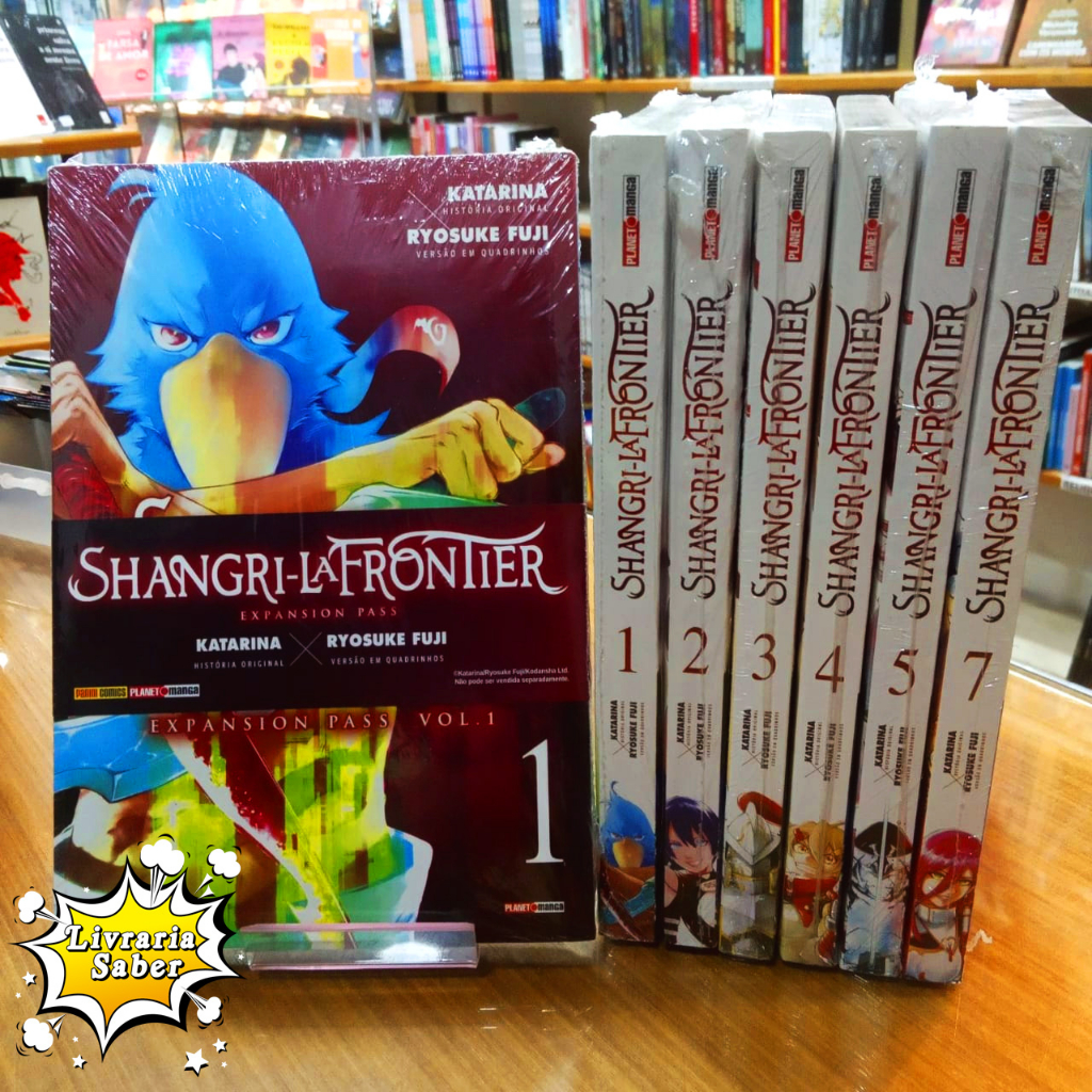 Mangá Shangri-La Frontier - Novo e Lacrado