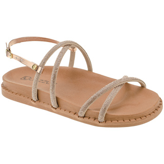 Sandália Slide Papete Flatform Feminino Amarração