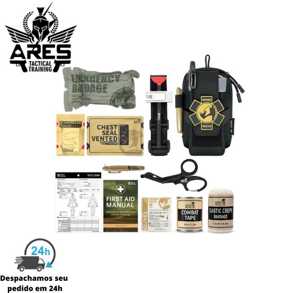 Kit ifak primeiros socorros Rhino rescue