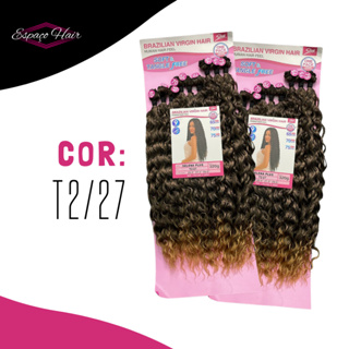 CABELO CACHEADO SELENA PLUS - BIO FIBRA - BRAZILIAN VIRGIN HAIR