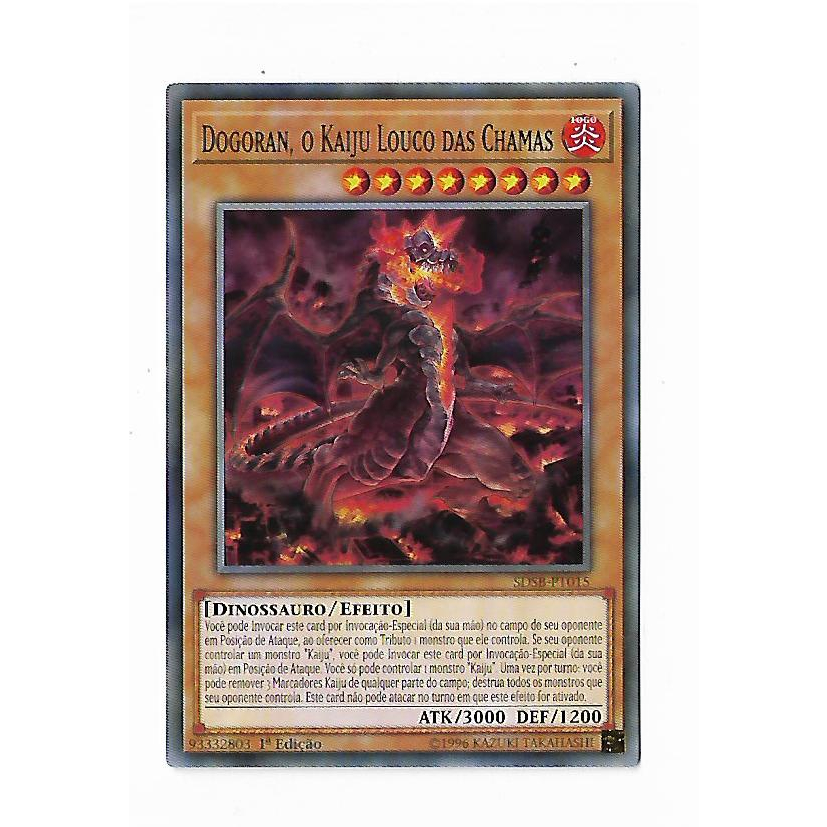 Yu-Gi-Oh Dogoran, o Kaiju Louco das Chamas - Comum
