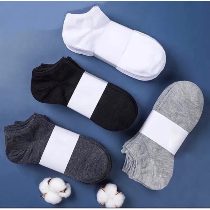 Kit 18 Pares de Meia Soquete Cano Curto Masculina Feminina Unissex