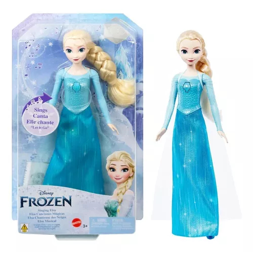 Boneca Grande Elsa Frozen Gigante 55cm Articulada Roupas de Tecido